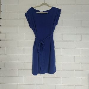 GAP Blue sash tie dress